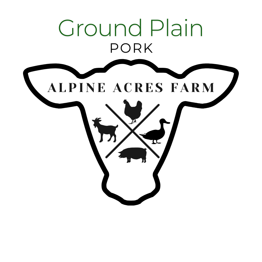 Ground Plain Pork